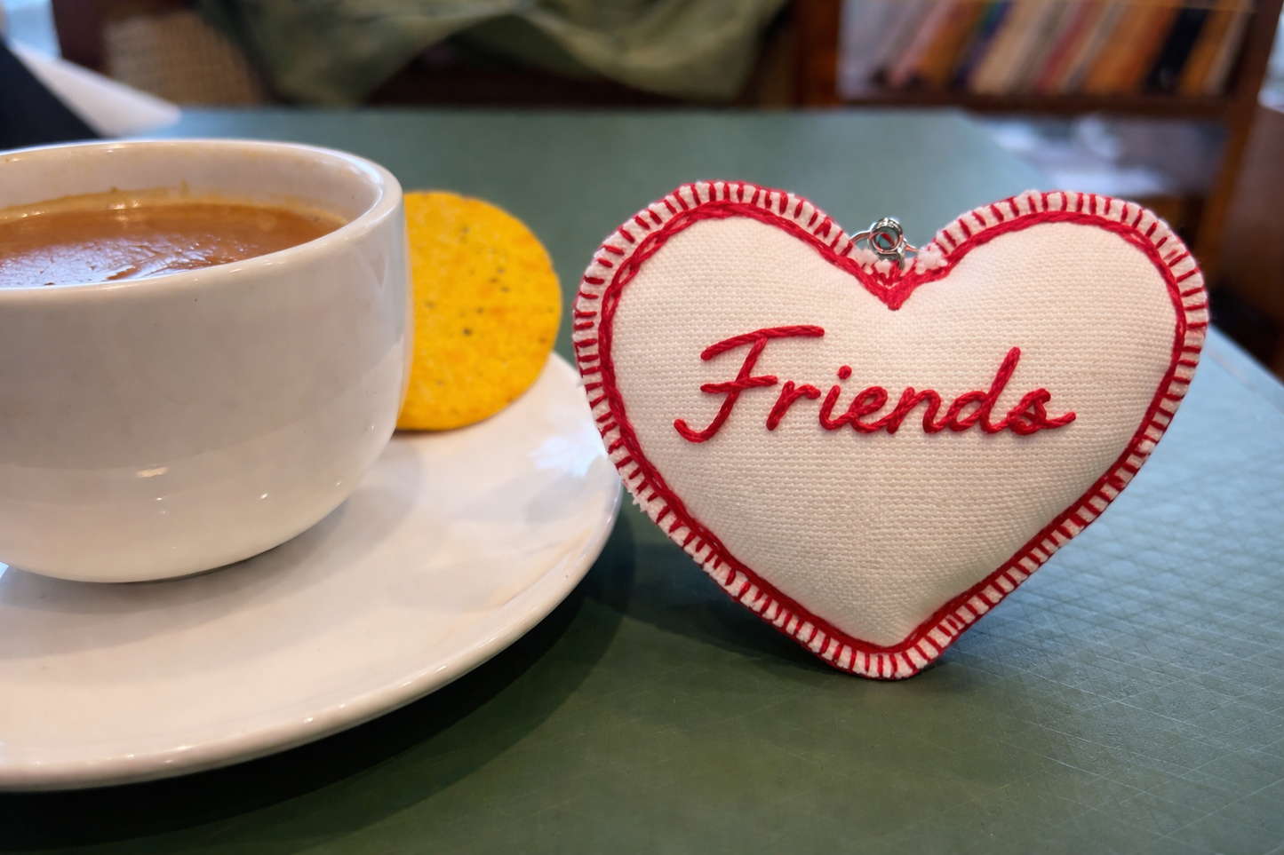 Friends Heart Keychain gift