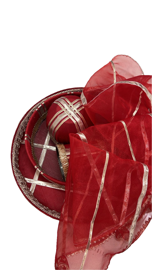 Adorable Karwa Chauth Thaali set 🌸 Handmade with Love With Cover