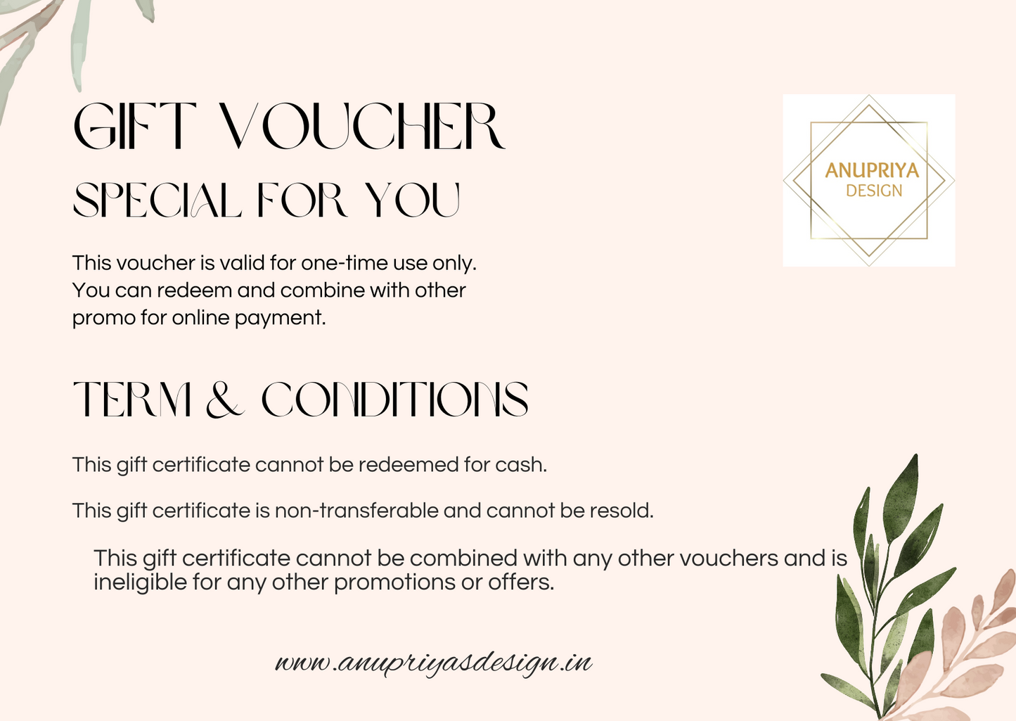 Gift card